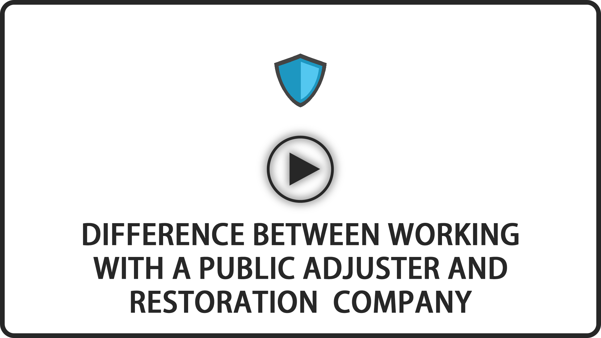 Difference Between Working With a Public Adjuster and Reservation Company